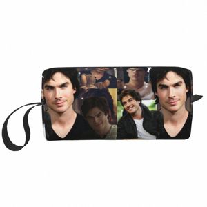 Dam Saatore The Vampire Diaries TV Show trousse de toilette Stefan Saatore Collage maquillage cosmétique organisateur Lady StorageKit 3004 #