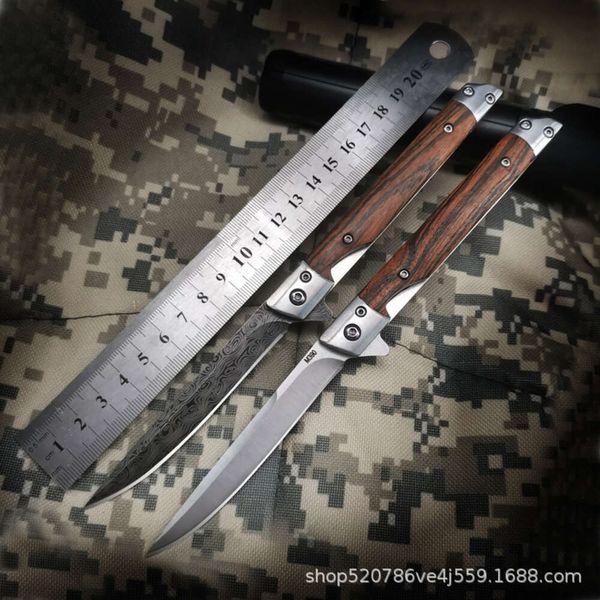 Damashi Patrón Divine Pen Head portátil Conveniente Mini Militar Defensa Autodefensa Increíble Cuchillo plegable al aire libre