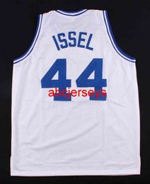 Dan Issel # 44 Kentucky bule blanc maillot de basket cousu personnalisé n'importe quel numéro maillots Ncaa XS-6XL