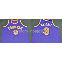 Dan Majerle Road Classics Basketball Jersey a cousu le nom personnalisé n'importe quel numéro