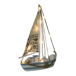 Alfombrillas de baile 1 pieza decoración marinero regalo náutico velero madera velero modelo madera 230306