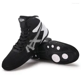 Zapatos de baile 2024 hombres lucha libre gimnasio de alta calidad Unisex malla transpirable boxeo para hombres botas de marca niño