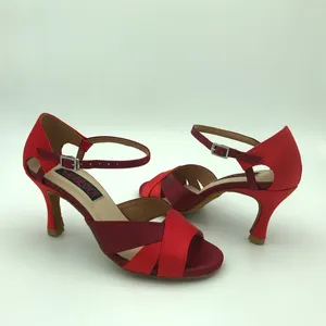Chaussures de danse 7,5 cm talon latin pour les femmes salsa drop drop confortable 627395rb Low High disponible