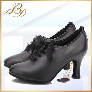 Chaussures de danse BD T58 Femme Pratique National Standard Standard Modern Ballroom Soft Sole