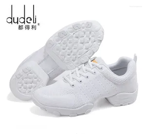 Chaussures de danse comémore hommes modernes shoe de fitness noir noire de danse douce baskets blancs respirant jazz femme dame