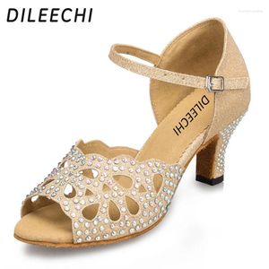 Chaussures de danse Dileechi Brand latin danse pour femmes Salsa Show's Adult Ballroom Unique High-Grade