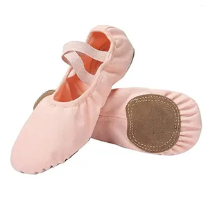 Chaussures de danse Dynadans Dynadans Ballet Stretch Toom Splippers Splippers Split Sole pour les filles / adultes.
