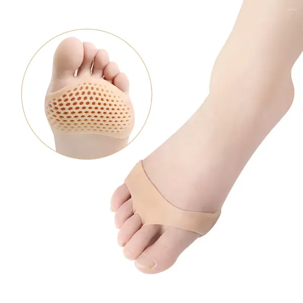 Zapatos de baile almohadillas delantero de silicona coshion no lipón para mujeres tacones altos de medio patio almohadilla de plantilla