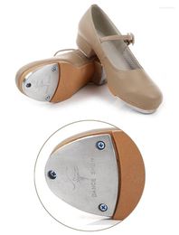 Chaussures de danse Tap de retour gratuit pour filles femmes enfants cuir brevets avec arc boucle jazz étape enfants taille 23-42