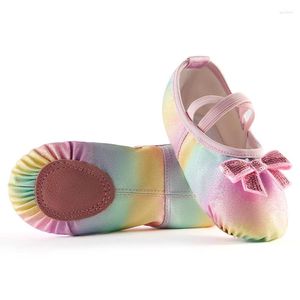 Chaussures de danse Fille Ballet Ballet Pantoufles à seme partagée
