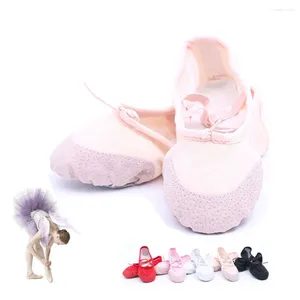 Chaussures de danse filles femmes salon de bal de balle pantoufles pour enfants