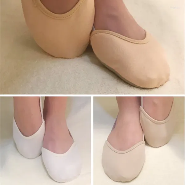 Chaussures de danse à moitié longueur enfant adultes coussinets de danse intime