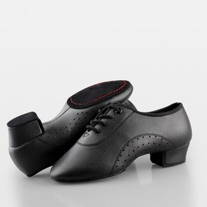 Dansschoenen mannen latin dans schoenen zwart lage hakken balzaal dansen schoenen jongens tango salsa rumba moderne jazzschoenen 230424