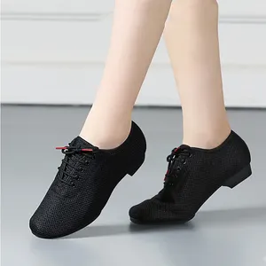 Chaussures de danse Mesh Dancing Sneakers Femmes Jazz High Quality Soft Women's Ballroom Modern Merde