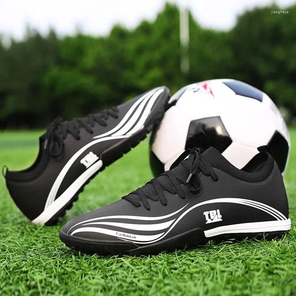 Chaussures de danse Soccer Men's Society Football Boo Tanti-Slip Sneaker Outdoor Sport Futsal Training Cleats Footwear