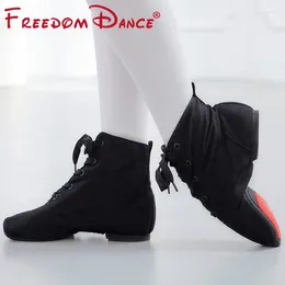 Chaussures de danse robustes pour hommes enfants en caoutchouc semelle jazz botte de jazz soft ballet latin taille 31-44
