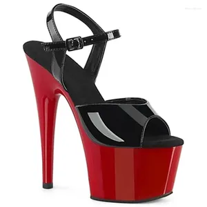 Dansschoenen Zomer Bruiloft Sexy Hoge Hak Platform 15 Cm Show