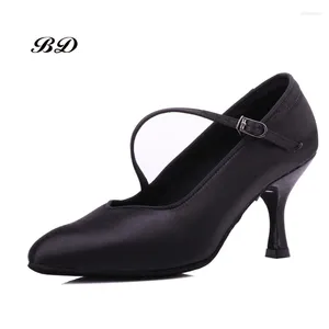 Chaussures de danse Top Modern Annalisa Series Femme Femme Adulte Soft Bottom Bottom National Standard Ballroom Factory Out Stock BD 138