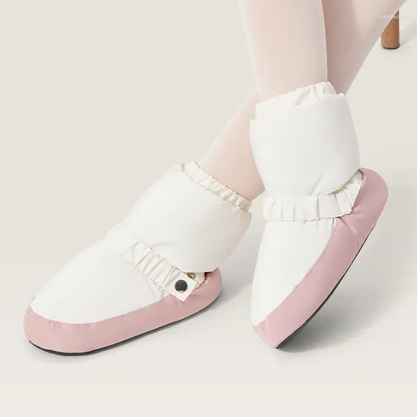 Chaussures de danse Ballet d'hiver Bottines d'échauffement national adultes adultes modernes exercices de ballerine bottes