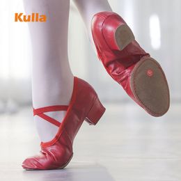 Dansschoenen vrouwen jazz dansschoenen zachte pointe ballet salsa dansende schoenen sneakers lage hakken meisjes dames balzaal dansschoenen 230518