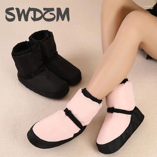 Dance Shoes Ballet Ballet Boots Warm-up Girls Modern Winter Training Women