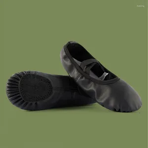 Dansschoenen dames ballet slipper pu klassieke yoga sok volledige zool te koop voor kinderen meisjes volwassenen