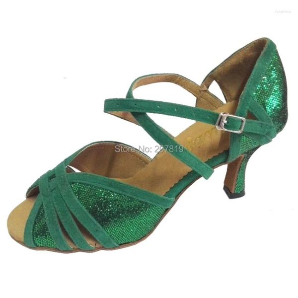 Chaussures de danse femme / dame / filles talon personnalisé salsa latin orteil ouverte de bal de bal de bal de bal à danse sociale chaussure professionnelle