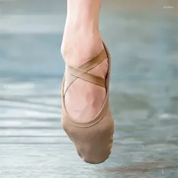 Chaussures de danse Danse professionnelle pour hommes pour les danseurs de ballet dames schoenen stretch cotton chaussure girl gymners