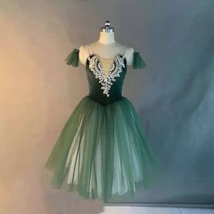 Dancewear Adulto profesional Ballet Tutu Dress show window show performance dress Sleeping Beauty pan falda Niños Dance Costume 230612