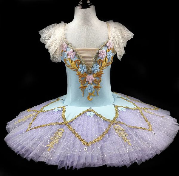 Dancewear Adulte Professionnel Ballet Tutu Robe Show Window Show Performance Robe Sleeping Beauty Pan Jupe Enfants Costume de Danse 231128