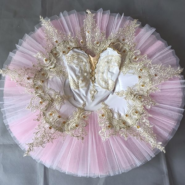 Dancewear Ballet Enfants Professionnel Ballet Tutus Violet Blanc Lac Des Cygnes Ballet Tutu Enfants Costume Ballet Tenue Pour Les Filles Danse Porter 230612