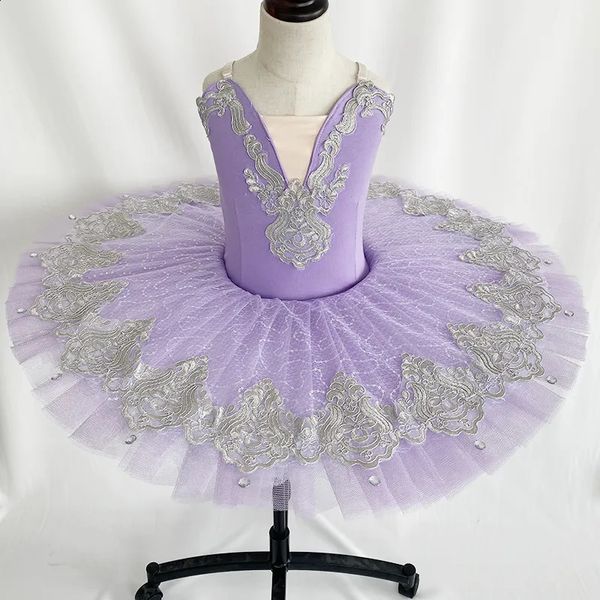 Dancewear Blue Bird Purplel Professionnel Ballet Danse Tutu Volants Bords Classique Ballet Tutu Robe pour Filles Femmes Performance 231102