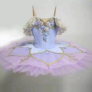 Vêtements de danse élégant professionnel Ballet Tutu adulte enfant ballerine robe fille enfants vêtements cygne scène porter Halloween danse Costume pour les femmes 231102