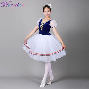 Dancewear Giselle Ballet Lange Tutu Zwanenmeer Ballet Kostuum Volwassenen Vrouwen Professionele Romantische Jurk Ballerina Kids Kinderen Dancewear 230612