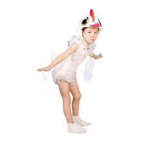 Dancewear pantomime intelligente oie blanche costume animal mignon spectacles de livraison de livraison bébé bébé vêtements maternité cosplames costumes dhpwz