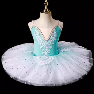 Dancewear Professionele Ballerina Ballet Tutu Voor Kind Meisjes Adulto Dans Kleding Kids Vestido Figuur Schaatsen Jurk Ballet Maillots 231102