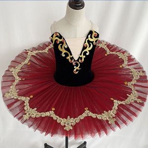 Vêtements de danse Ballet professionnel Tutu Lac des cygnes fille femmes Ballerine Costume de danse de fête Costume de ballet Don Quichotte Balett Tutu robe fille 230520