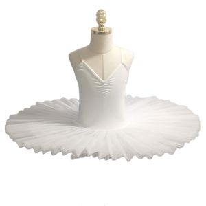 Dancewear Blanc Ballet Tutu Jupe Swan Lake Robe Costume de Performance Pour Enfants Enfants Danse Du Ventre Vêtements Stade Professionnel 221007