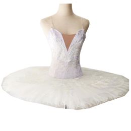 Dancewear White Swan Lake ballet tutu rok professionele ballet kostuums fluweel tops meisjes ballerina jurk kinderen buik danswear volwassene 230406