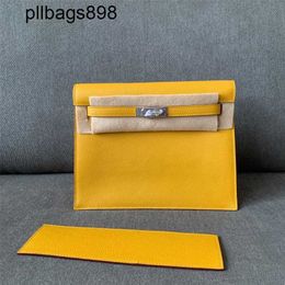 Danes sac sac à dos en cuir authentique 7a Handswen tout le cuir un veau tan ambre jaune