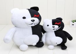Dangan Ronpa Super Danganronpa 2 Monokuma noir blanc ours en peluche Toy Soft Pouché d'animaux en peluche Cadeau de Noël Y2007233555940