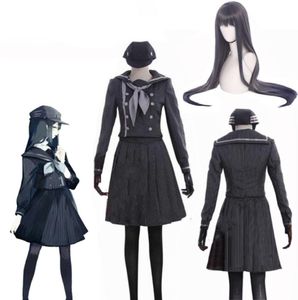 Danganronpa v3 Killing Harmony Saihara SHUICHI Femme Super Detective Cosplay Uniforme Sailor Dress Halloween OutIft3613116