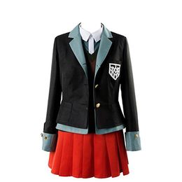 Danganronpa V3, Costume de Cosplay Yumeno Himiko, Costume d'halloween, uniforme scolaire, tenue 261p