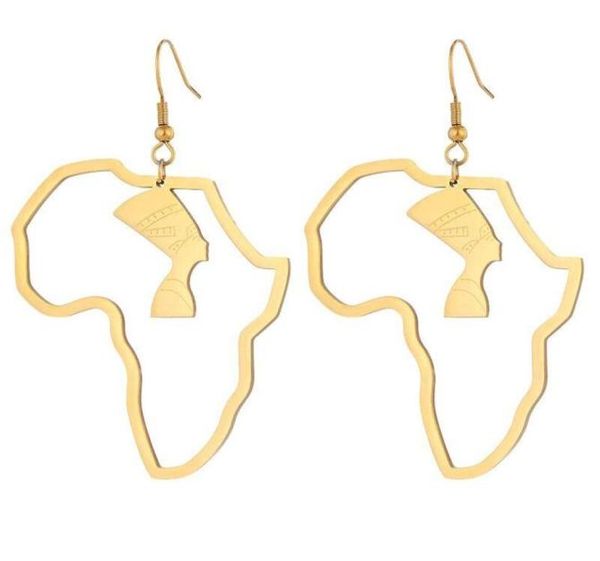 Carte africaine de lustre en peluche