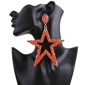 Dangle Chandelier Arrivée Alliage Big Star Dangle Boucles D'oreilles Pour Les Femmes Bijoux De Mode Exagérer Ladys Déclaration Boucles D'oreilles En Gros 230602