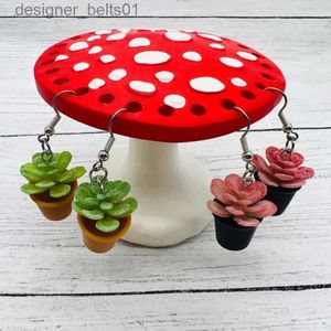 Peloton de lustre en lustre créatif succulent pendant