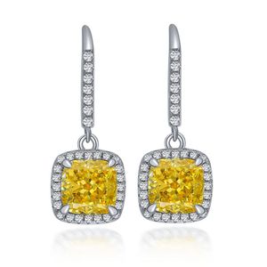 Dangle Chandelier Designer Femmes Boucles D'oreilles S925 Sterling Argent Boucle D'oreille Dangle Mode Boucle D'oreille pour Femme Femmes Diamant Boucles D'oreilles Zircon Stud Boucle D'oreille Bling Bijou