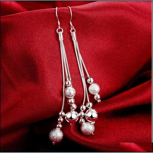 Dangle Chandelier Boucles d'oreilles Bijoux Fahmi Prix le plus bas Cadeau de Noël 925 Sterling Sier Mode pour les femmes Long Drop Delivery 2021 2Vfba