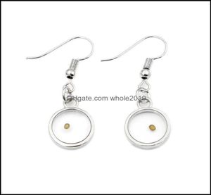 Boucles d'oreilles lustre pendantes, bijoux Villwice, vraie graine de moutarde, foi comme petite goutte Christi Dhuns35308268604716