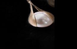 Cuelga la lámpara de araña Joyería de moda S925 Sier Post Pendientes de perlas de borla larga Colgante de cuentas Cuelga Stud Entrega de gota Dhftz9031560